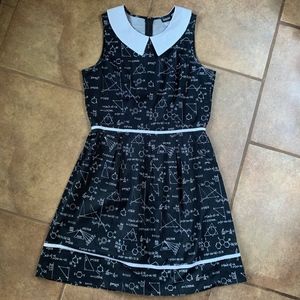 Retrolicious Calculations Sleeveless Dress